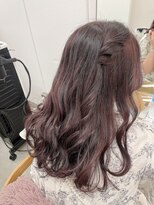 リル(re'll)&nbsp;《花屋併設》モーヴピンク［酸性ストレート/ヘアセット］