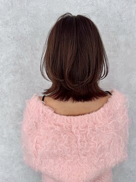 アール ヘアー デザイン(r hair design) 小顔見せショートベージュカラーブリーチしない透明感カラー