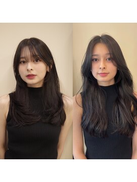 [渋谷駅/明治神宮前/レイヤーカット/原宿/トリートメント