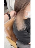さりげなく楽しむベージュインナーカラー SON