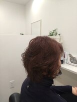 バンビ 坪井店(Bambi) ピンクベージュ脱白髪染め 30代/40代/50代/60代