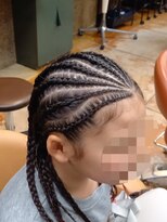 クレップスヘアーヒマワリ(CRE'PS HAIR HIMAWARI)&nbsp;コーンロウ