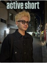 ヘアーデザイン アルエ(HAIR×design ARUE)&nbsp;【男性人気第1位☆】アクティブショート！パーマの相性も◎