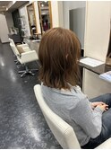 ブリーチ無し　ミルクティーカラー　ミルクティー　レイヤー
