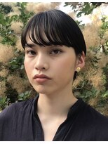 ニテンス(nitens)&nbsp;黒髪×ベリーショート