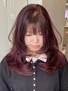 フォート(FORT) 春夏カラー/ワインレッド/重軽バタフライレイヤー/バーガンディ