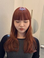テテ ニコ(tete nico)&nbsp;【大前晴奈】《＠manmaruno867》カシスレッドロングレイヤー夏