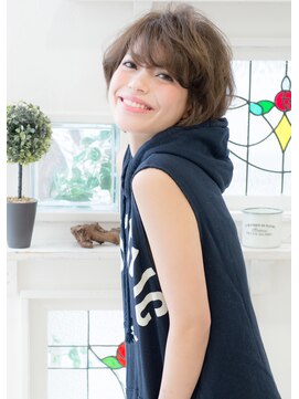 アズーア ヘアーアンドスパ(azure hair&spa) シースルーショート【横浜駅】ミニマムボブ