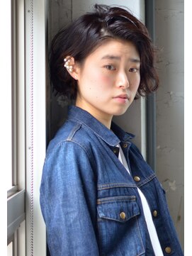 ミュージアム(MUSEUM) ■MUSEUM■かきあげパーマボブ