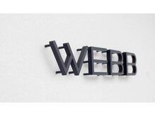 ウェブ(WEBB)の雰囲気（入口ロゴ）