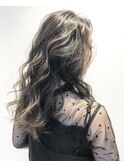 【habitt】ハイライトでつくる♪立体グレージュカラー☆