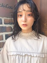 パーク(PAAQ) 【田中智大】顔周りレイヤーカット×パーマ