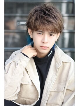 クーエフー(coo et fuu) 20代30代メンズツーブロックモテ髪シェードウルフ  内見加瑞磨