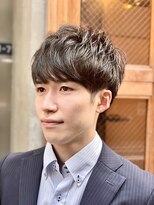 ニット 銀座(knit)&nbsp;メンズビジネスカット【knit 銀座　荒柄ノエル】