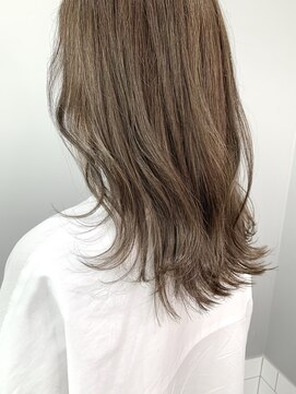 コード 四条河原町駅店(CHORD) ブリーチ無し×透明感ベージュ 京都/河原町/髪質改善