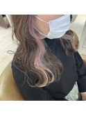 #イヤリングカラー #ピンクベージュ