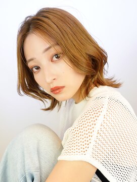 ラフィス ヘアー コパン 小倉店(La fith hair copain) 【La fith】センターパート×くびれミディ