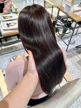 ゼストララ(ZEST Lara) 春色ピンクブラウン×髪質改善トリートメント【吉祥寺】misaki