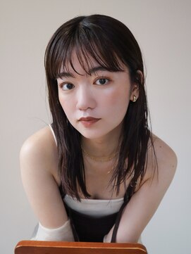 シスタ(SISTA) ミディアム濡れ感タイトヘア/ウェットヘア【自由が丘】