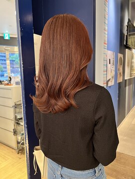 コワファースト 大分(COIFF1RST) オレンジレッドカラー