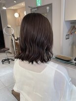 キャンバス バイ ネオリーブ 横浜西口(Canvas by neo.)&nbsp;まろやかグレージュ ミディアム 透明感カラー sn