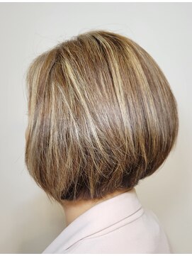 松本平太郎美容室 吉祥寺パートファイブ(PART5) ディスコネグラボブ/30代40代50代60代