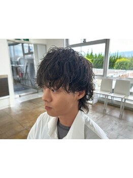 学生から社会人まで人気の《ツイストスパイラルパーマ》をご提案*清潔感がありつつ、第一印象が好印象に*