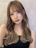 【大人抜け感】ハーフハイライト＋透明感カラー＋カット  ￥26500～