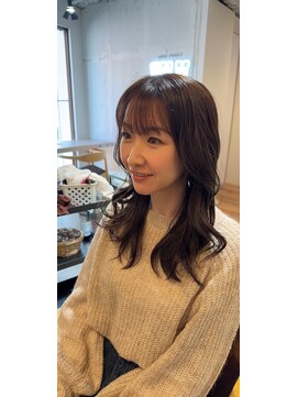 ヘアーワークス ヘルム 渋谷店(HAIR WORKS HELM) （ HELM）加護スタイル