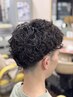 【本格ケア】カット＋シェービング＋重炭酸ヘッドスパ＋復元TR
