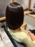 カット+kiona式◆巻ける縮毛矯正（ポイント） ￥13200～