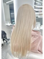 シェア 天王寺(share) ホワイトミルクティーカラー/ホワイトカラー