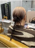 トレンドカチモリヘアセット韓国ヘアセット