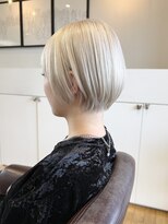 ルッツ(Lutz. hair design) 【髪質改善ブリーチ】White blonde【千代田彩夏】0524
