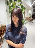 【河野凜】ざくざくレイヤー×ラベンダーブラウン