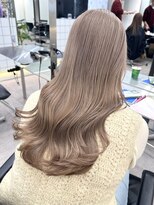 サンクマーケット 渋谷(cinq MARKET)&nbsp;渋谷ミルクティーベージュハイトーンカラーヘーゼルベージュ韓国