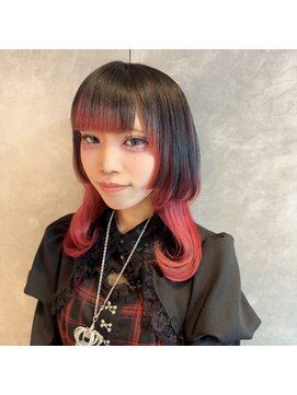 ガルボヘアー 心斎橋店(garbohair) インナーカラーアンブレラカラー心斎橋美容室当日予約OK