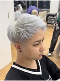 ホワイト/ジェットモヒカン
