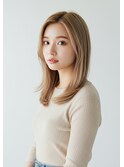 ＃磐田　アッシュベージュ