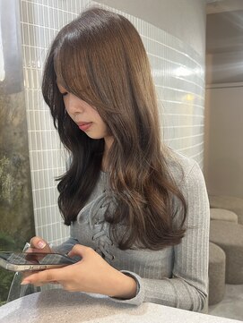 ボタン ハカタ(VOTAN hakata) 【前田七音】韓国ヘア× 秋色オリーブベージュ♪