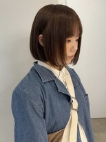 ミーナ バイ アーバン(Meena by urban.)&nbsp;ベージュカラー × ボブカット