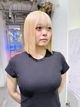 グロウ 渋谷西口(grow) 【Blonde Bob/ブロンドボブ】