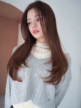 アンジェリカラボ(ANGELICA LABO) ANGELICA マロンベージュ 内巻き 髪質改善