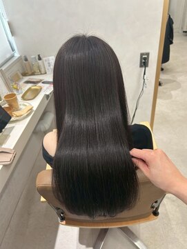  髪質改善／オーガニックカラー／艶髪
