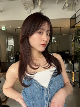 フィルムス 銀座(FILMS) 暗めカラー/韓国風巻き/レイヤーカット/髪質改善/縮毛矯正/銀座