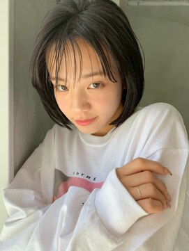 ロア ヘアーコーディネート 三条烏丸店(LoRE hair coordinate) ショートウルフホワイトグレージュミニウルフオリーブグレージュ