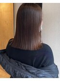 うる艶ストレートミディ