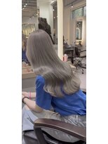 サロンドミルク 原宿(salon de MiLK)&nbsp;【原宿/明治神宮前】髪質改善カラー/ホワイトベージュ