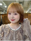 ◎タッセルボブレイヤーボブ内巻きボブタッセルカット