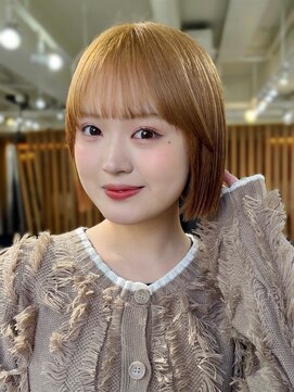 メゾンアクア 表参道(Maison ACQUA) ◎タッセルボブレイヤーボブ内巻きボブタッセルカット